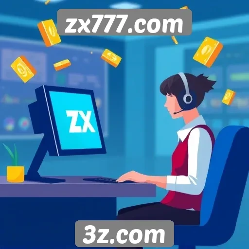 Atendimento ao cliente no site zx777.com